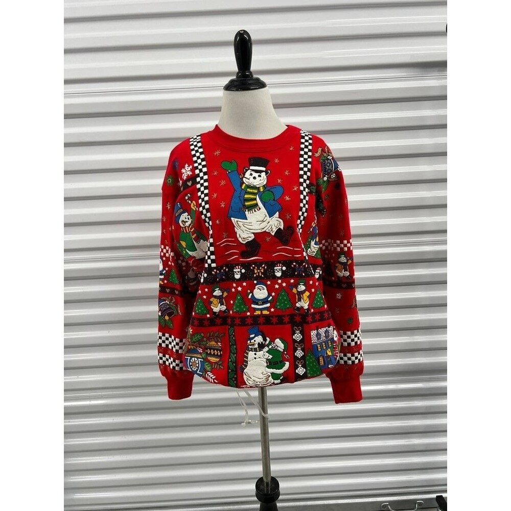 Vintage Nutcracker Christmas Themed Sweater